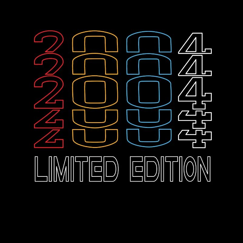 Edition Limitée 2004 Anniversaire 2004 Vintage Rétro