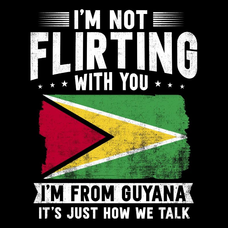 Guyana Flag Guyanais Guyanais