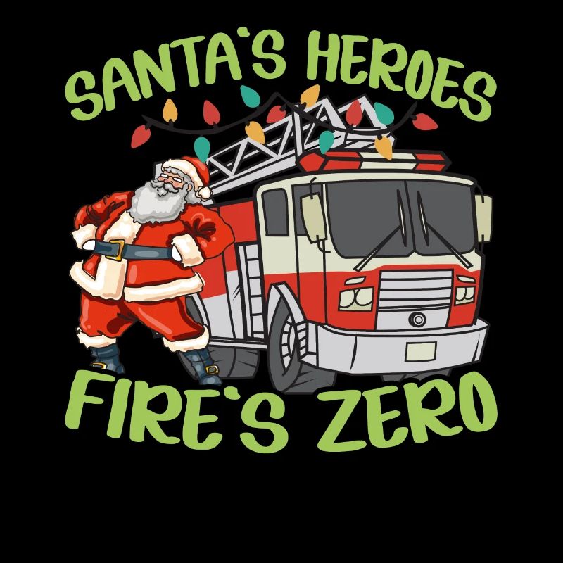 Santa's Heroes Feuerwehr Null Brandbekämpfung Weih