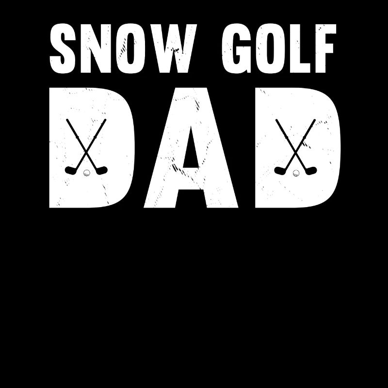 Snow Golfer Dad Outfit Men