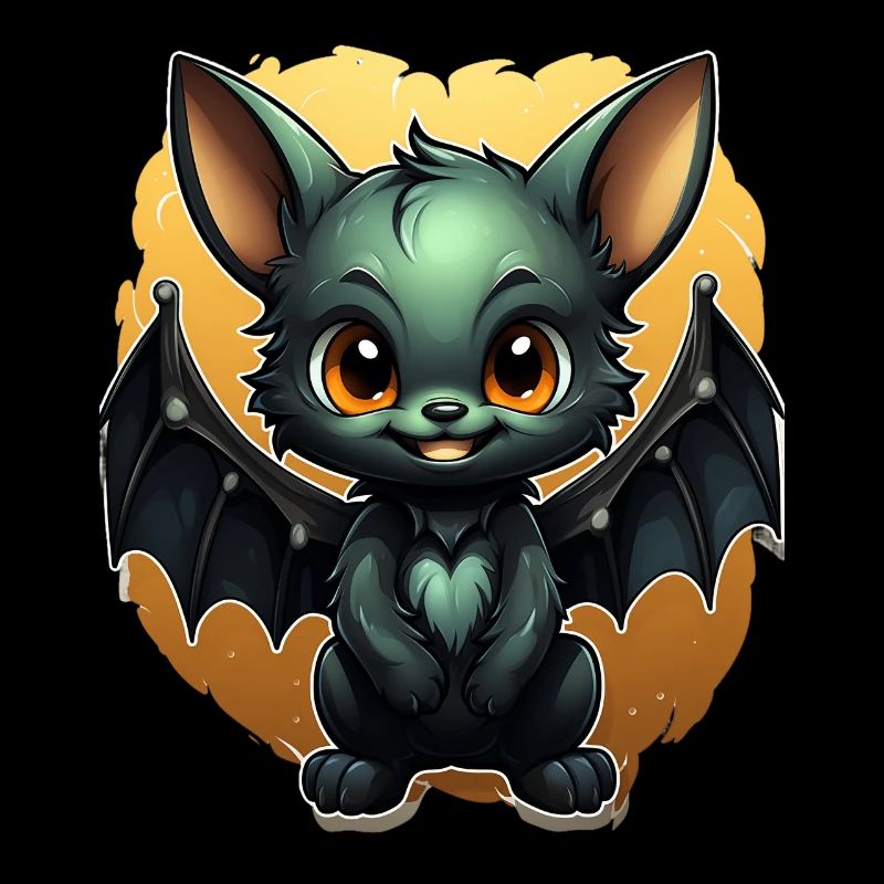 Bat Halloween I Cartoon Cute Bat