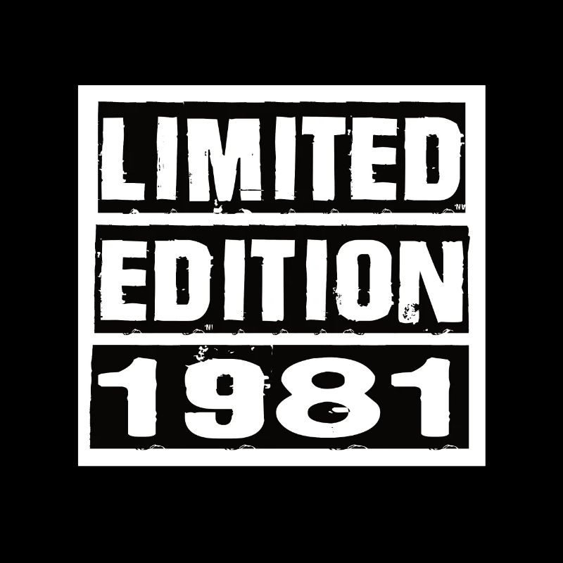 Limited Edition 1981 Geburtstag 1981 Vintage Retro