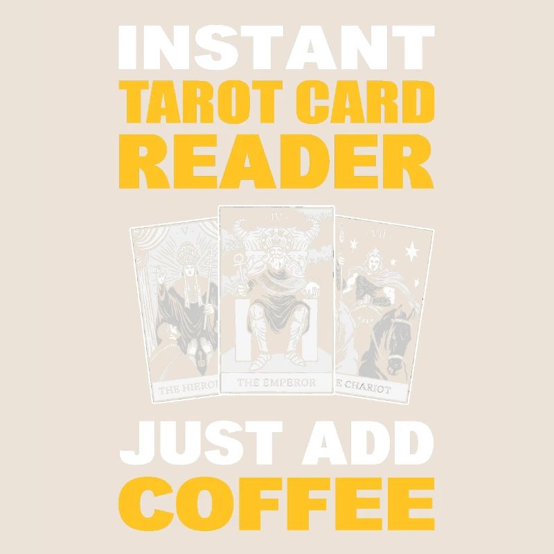 Instant Tarotkartenleser Einfach Kaffee