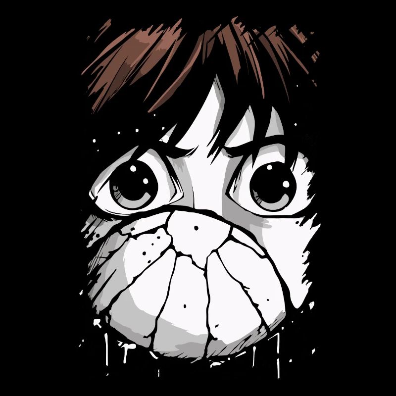 Garçon masqué d’anime japonais