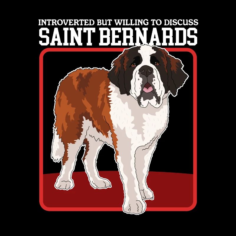 Bernhardiner Hunde | St. Bernhardshund Geschenk