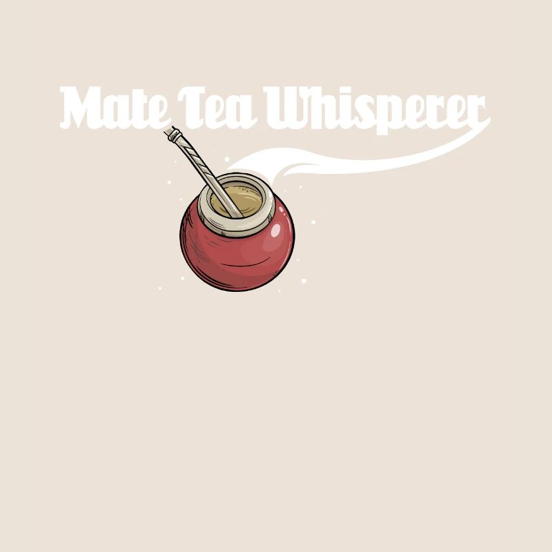 Mate Tee Geschenk Teetrinker