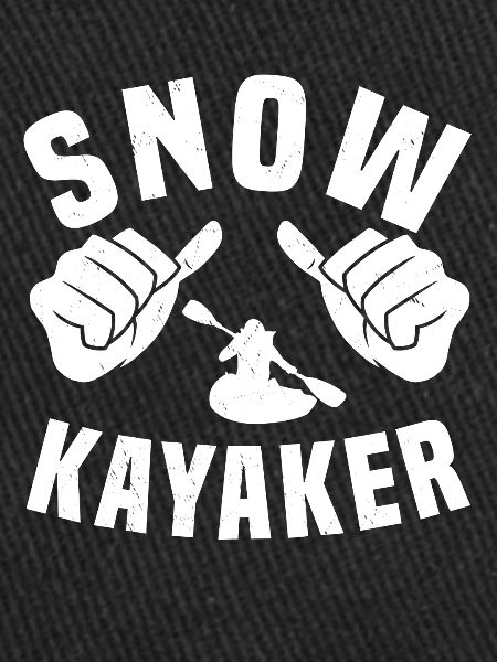 Snow Kayaking