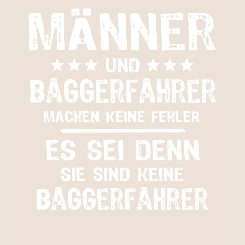 Baggerfuehrer Baggerfahrer