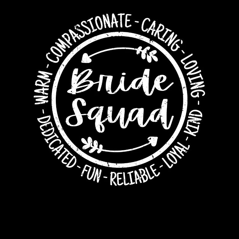 Braut Squad Life Bräutigam Matching Hochzeit Braut