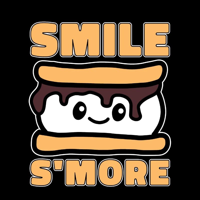 S'mores Smile S'more Loves Roasting Marshmallows