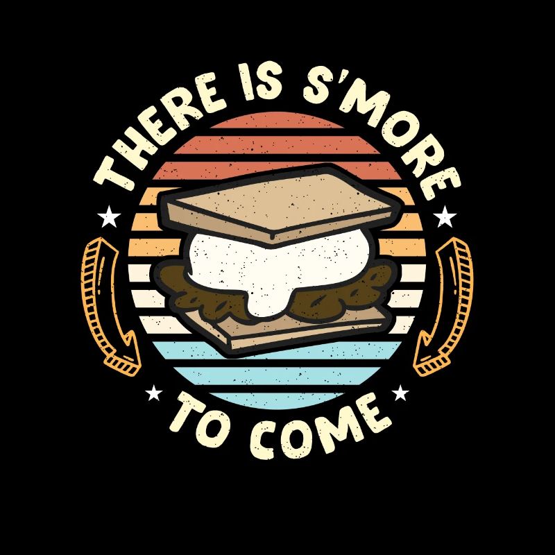 S'mores There Is S'more To Come Retro Marshmallows