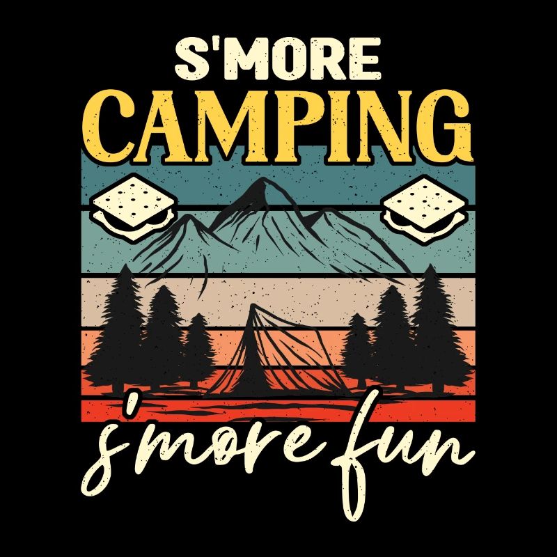 S'more Camping S'more Fun Roasting Marshmallows