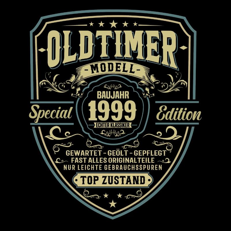 1999 Oldtimer Geburtstagsgeschenk
