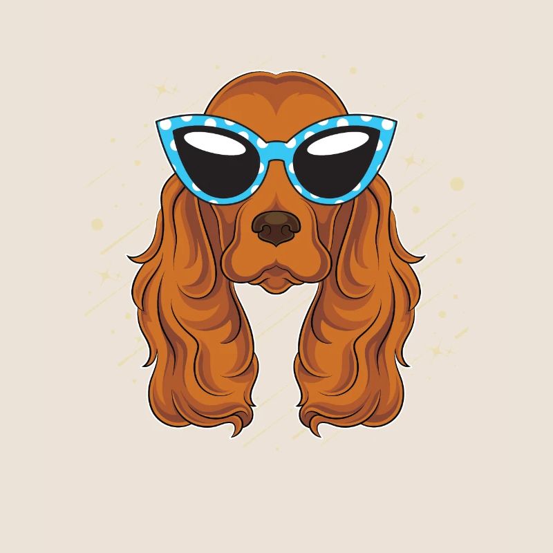 Dog Owner Sunglasses Gift Cocker Spaniel