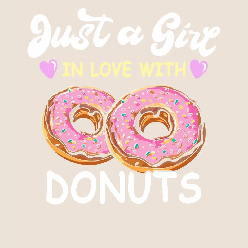 Donut Mädchen Doughnuts