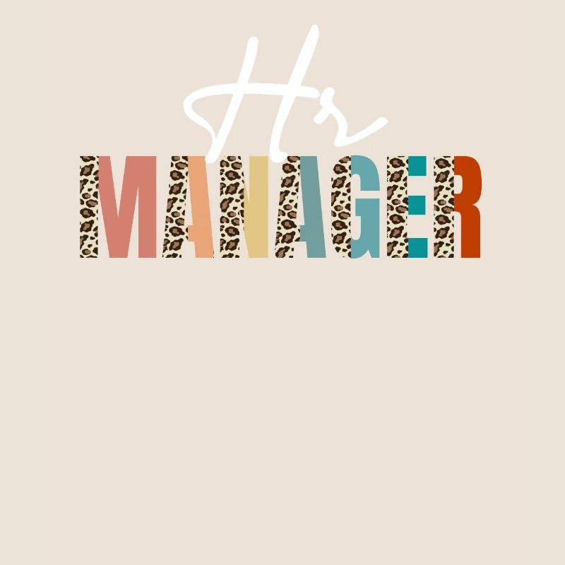 HR Manager Leopard Pattern Human Resources