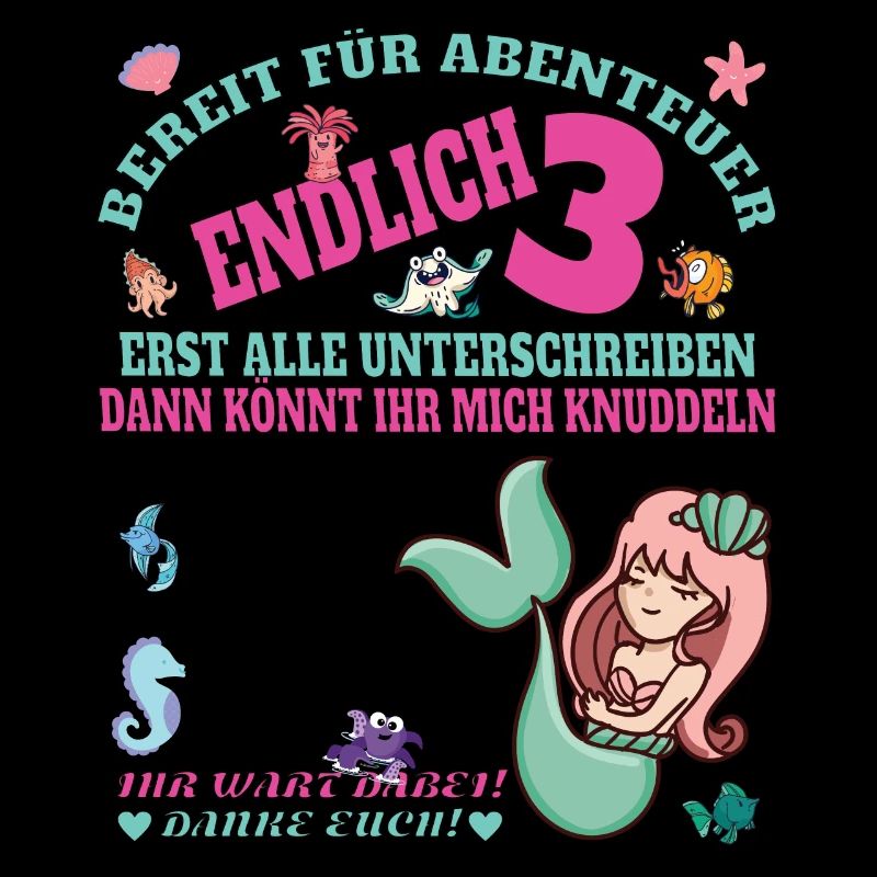 3. Geburtstag Mädchen & Junge Gästebuch