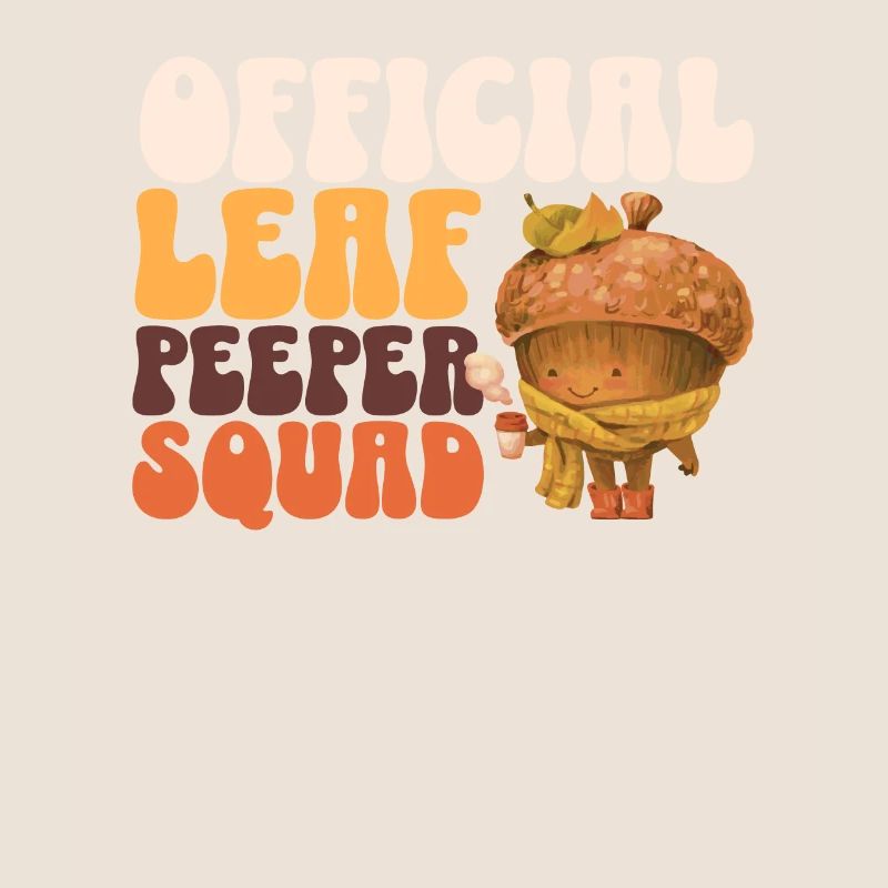 Leaf Peeper Squad Herbst Laub Leaf Peeping Herbst