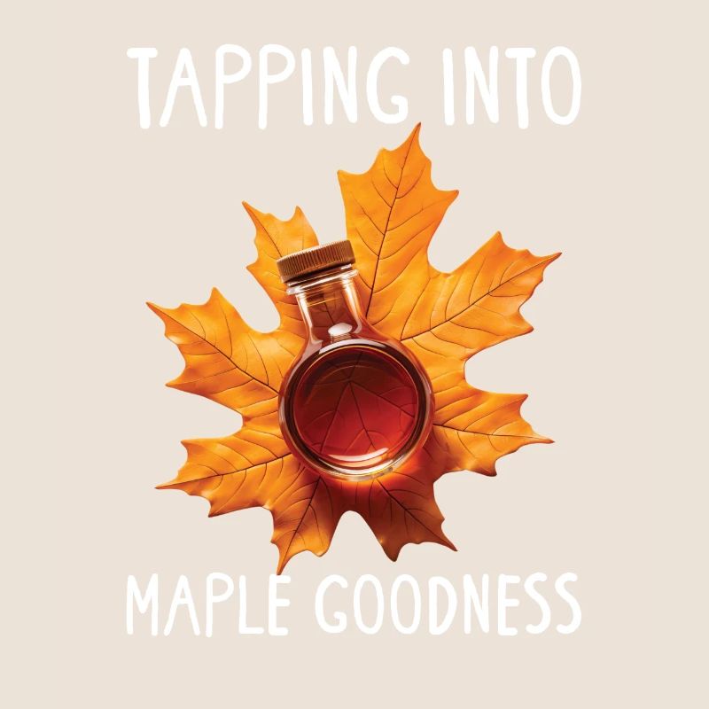 Tradition et cônes de Maple Sirop Canada