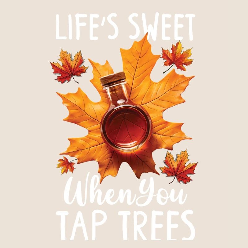 Tradition et cônes de Maple Sirop Canada