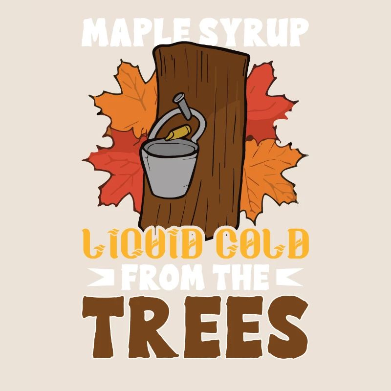 Sirop d’érable canada tradition et cônes