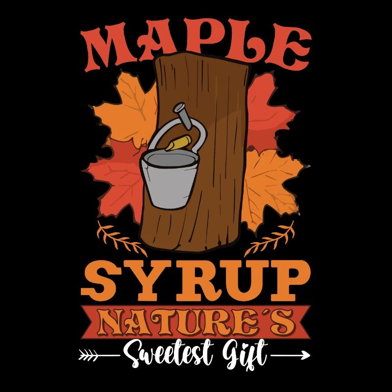 Tradition et cônes de Maple Sirop Canada