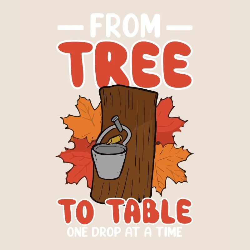 Tradition et cônes de Maple Sirop Canada