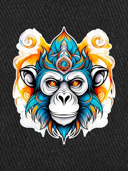 Monkey Stencil