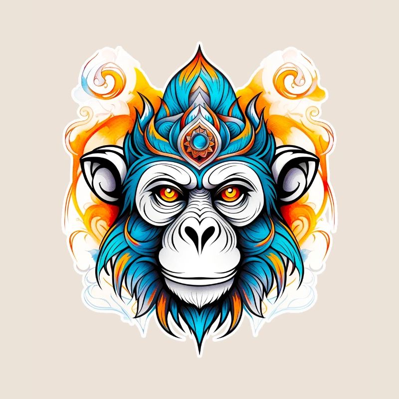 Affe Stencil