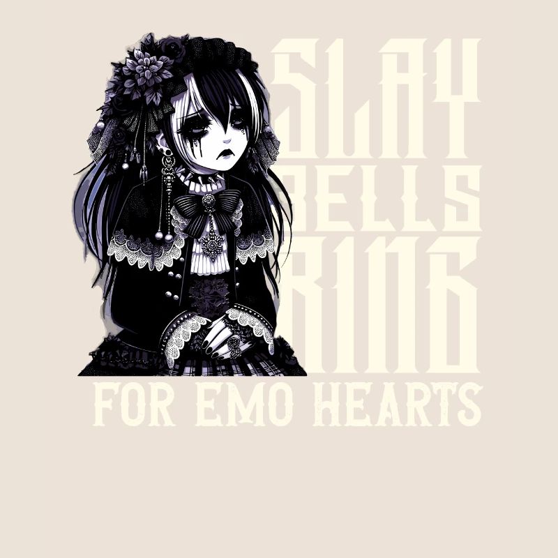 Slay Bells Ring for Emo Hearts Emocore Aesthetic