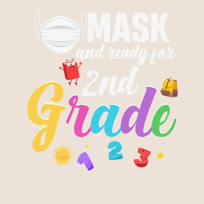 Mask and ready for 2nd class, ready for