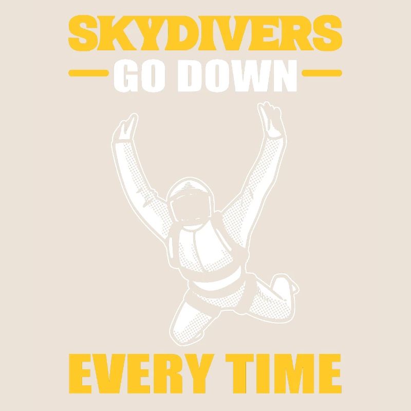 Skydivers Go Down Every Time Skydiving Parachuting