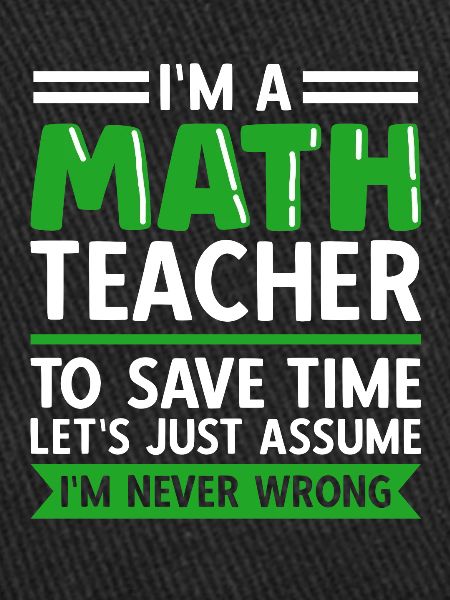 math teacher saying mathematician