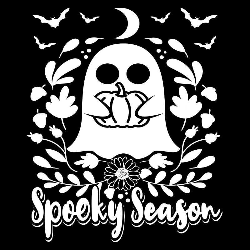 Cute Ghost Halloween Spooky Season