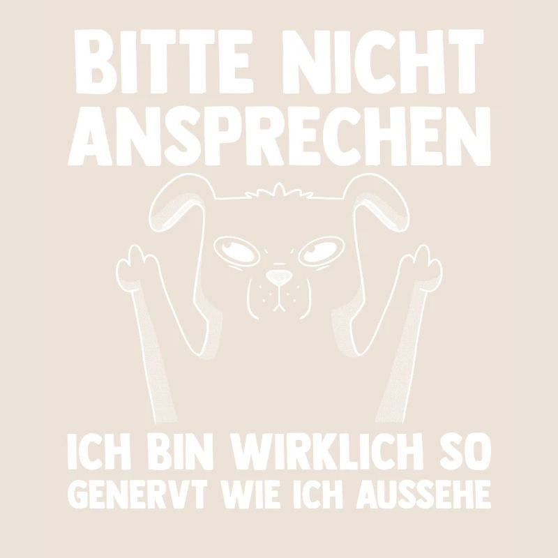 Bitte Nicht Ansprechen Hund
