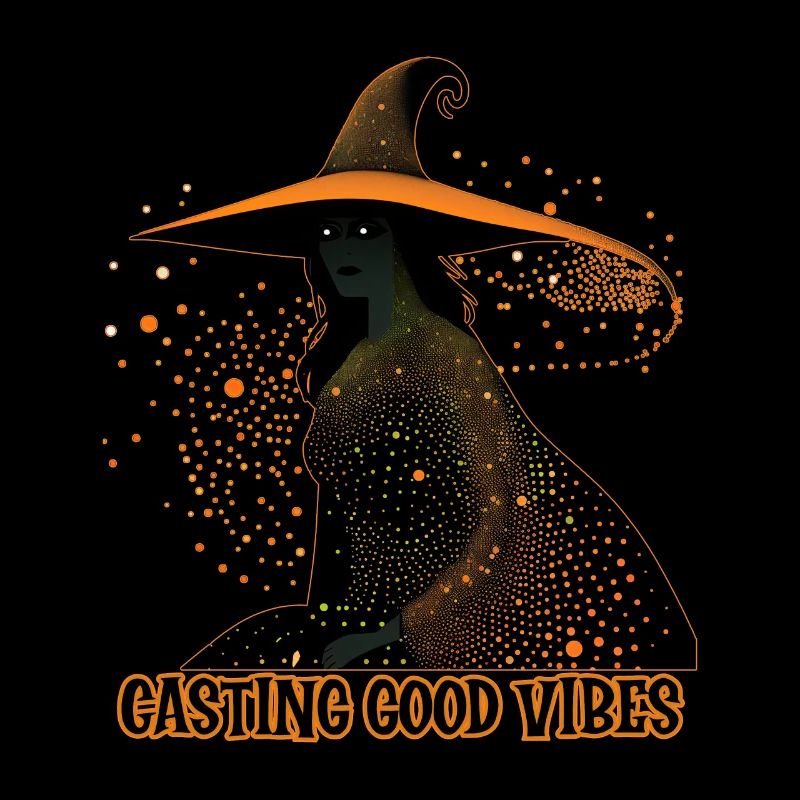 Ambiance de casting de sorcière, Halloween