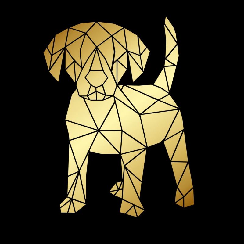 GEOMETRIC DOG 2