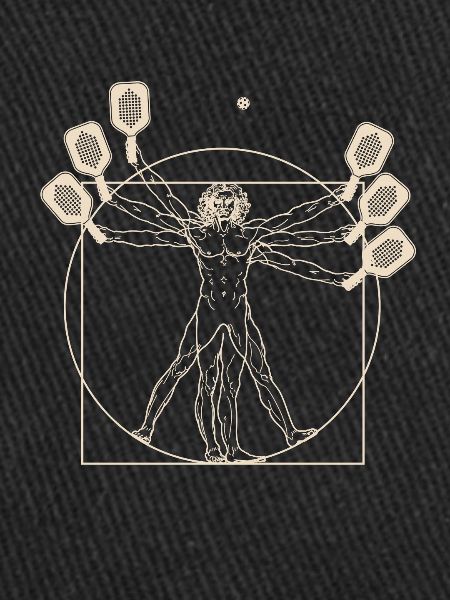 Vitruvian Man Pickleball