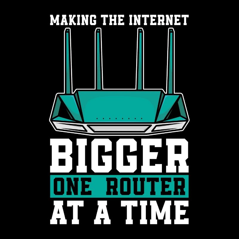 Network Engineer Making The Internet Computer Geek