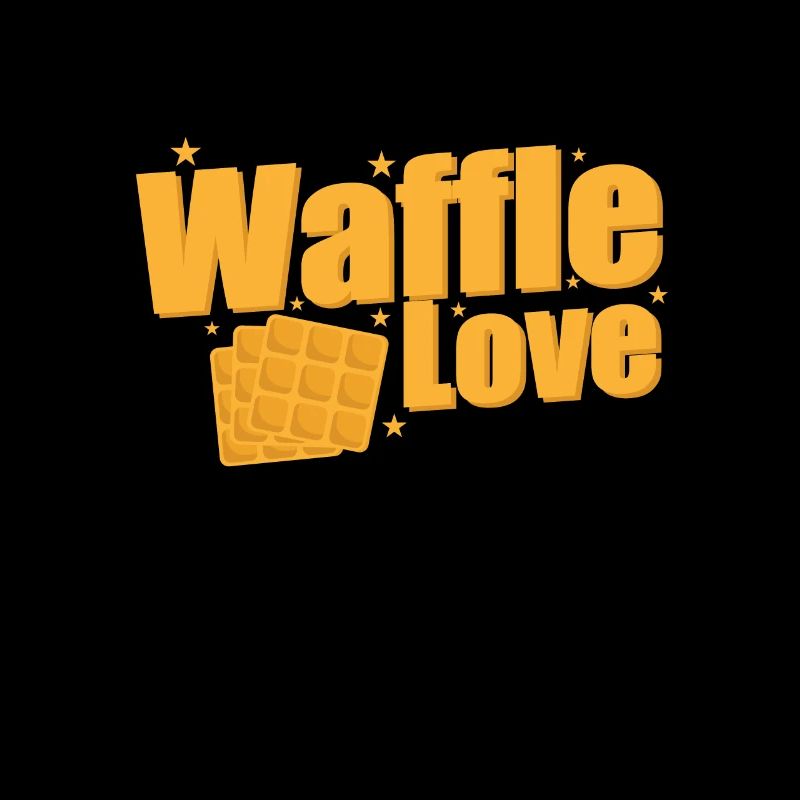 Waffle Love Snack Pastry Dough Baker