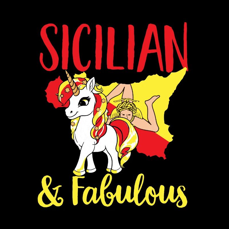Sicile Drapeau Italie Sicile