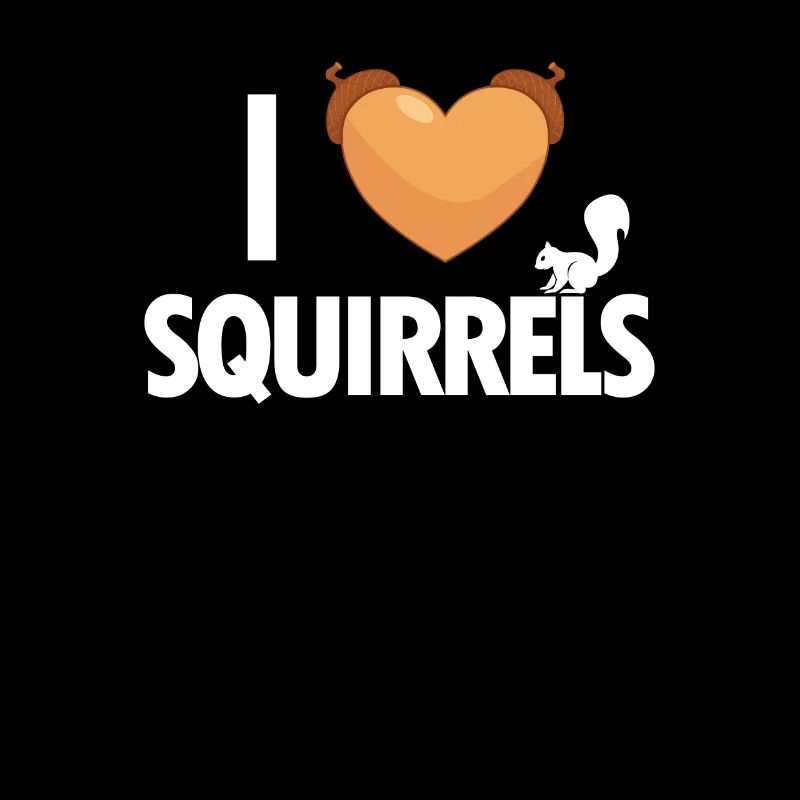 J’aime les écureuils Écureuil Fox Écureuil