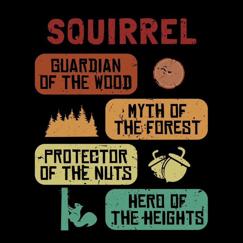Guardian Myth Protector Hero Squirrel Eichhörnchen