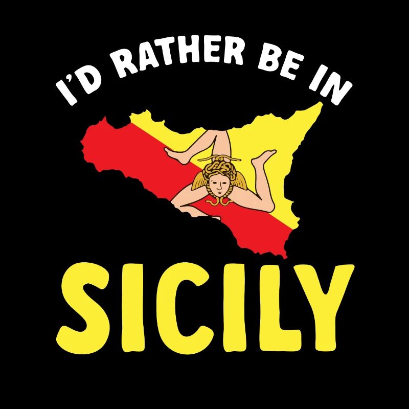 Sicily Flag Italy Sicily