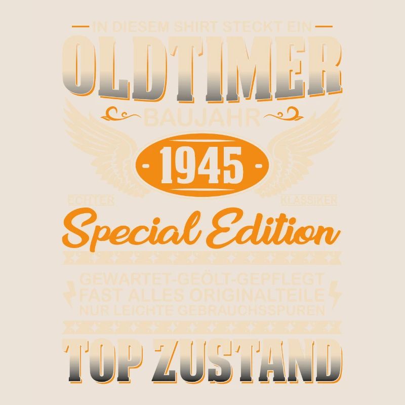 Nostalgisches Geschenk: Oldtimer von 1945