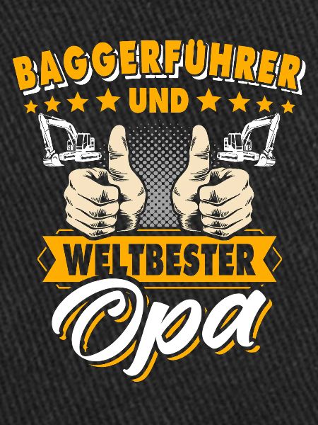 Opa Baggerfahrer