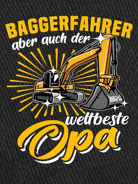 Opa Baggerfahrer