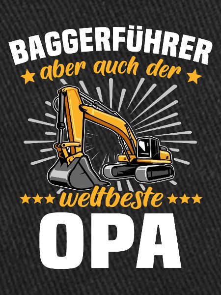 Opa Baggerfahrer