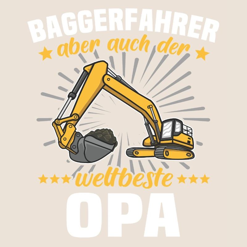 Opa Baggerfahrer