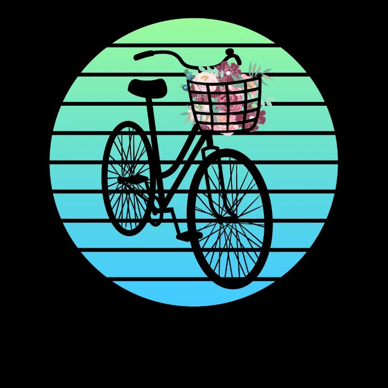 Vélo orné de fleurs